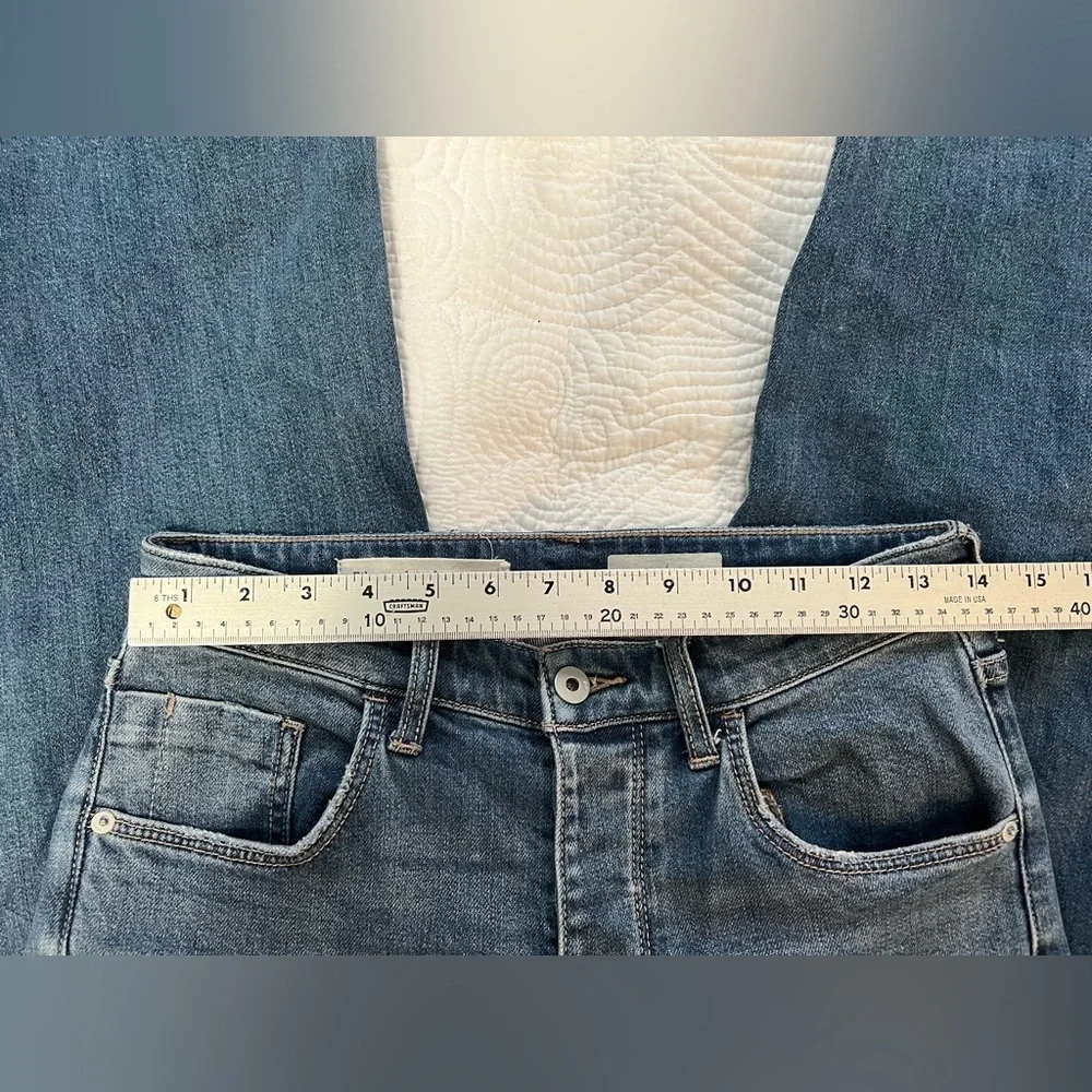 Anthro Pilcro and the Letterpress High-Rise Sequined Flared Jeans - Picture 5 of 9